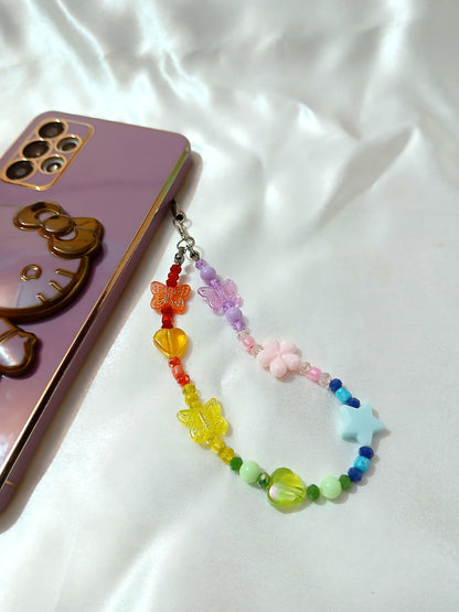 Rainbow Phone Strap