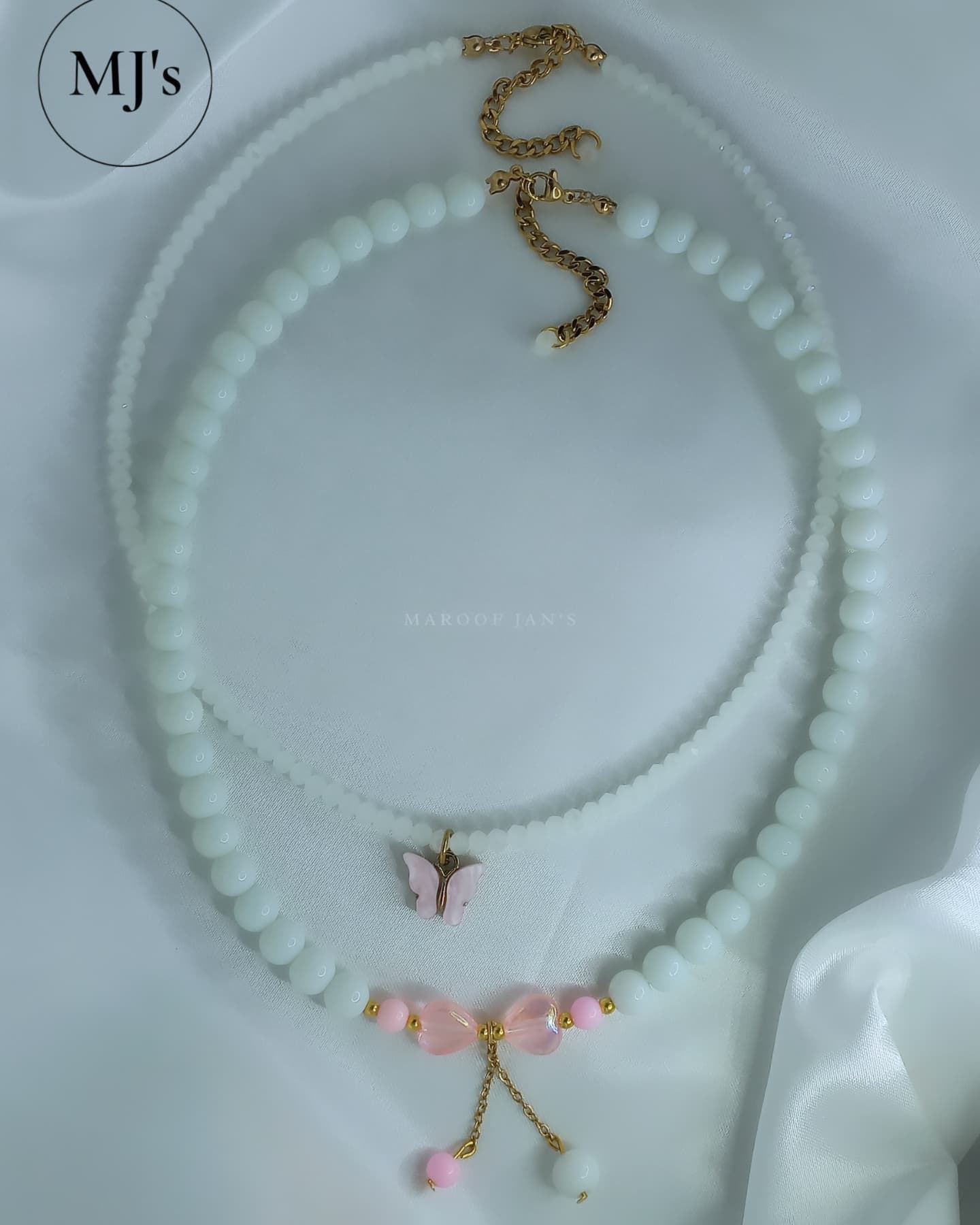 Elegant White Necklace