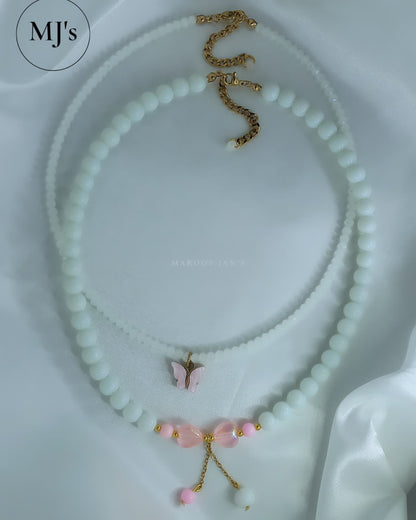 Elegant White Necklace